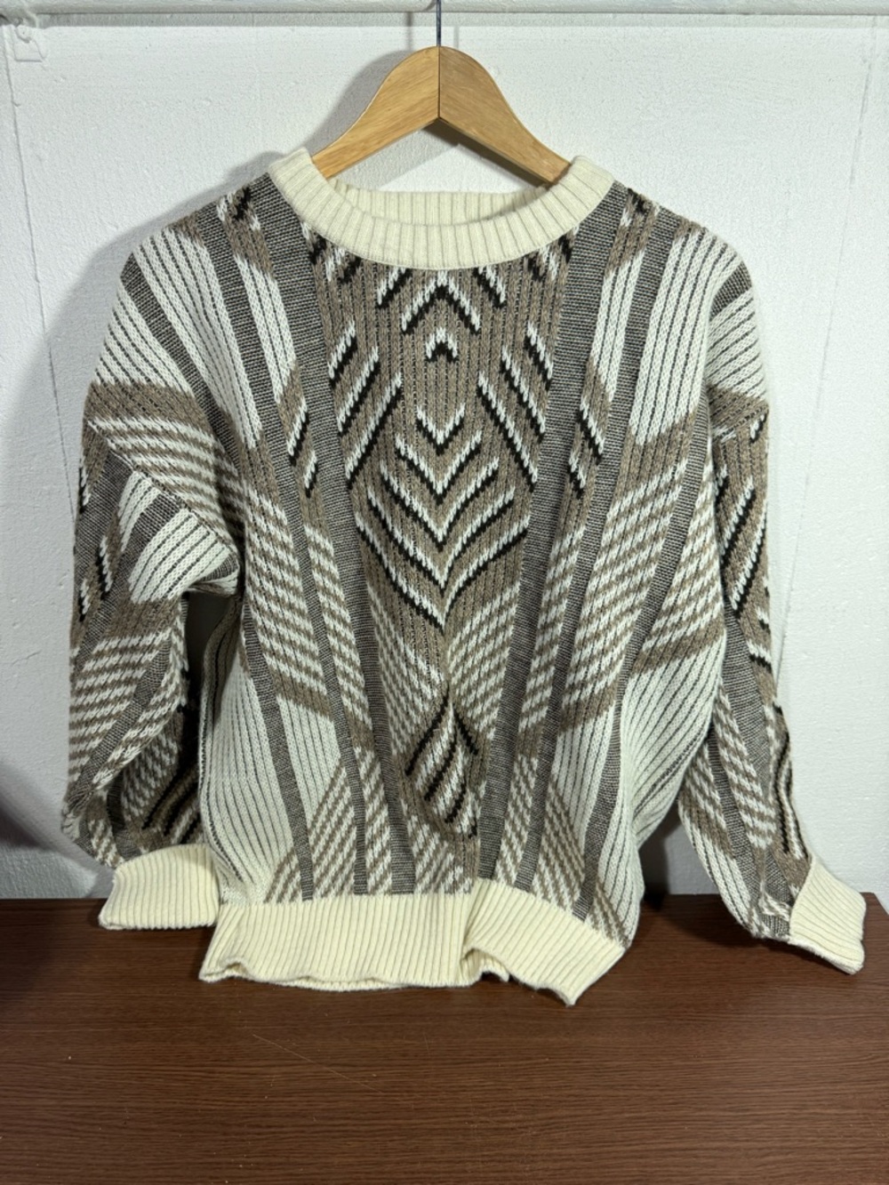 Vintage London Fog Men’s Wool Blend Sweater Sz Large